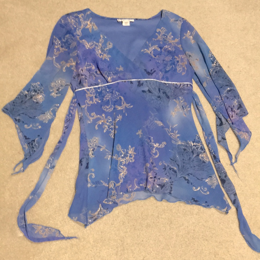 Dress Barn Blue Blouse